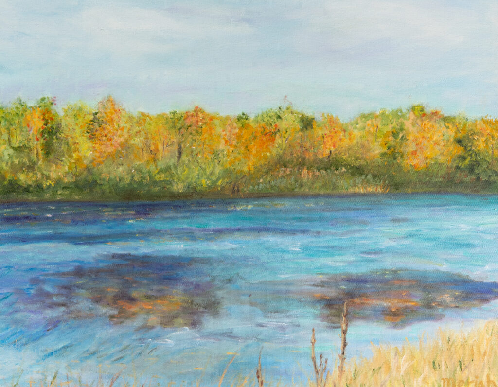 Water Mixable Oil on Canvas