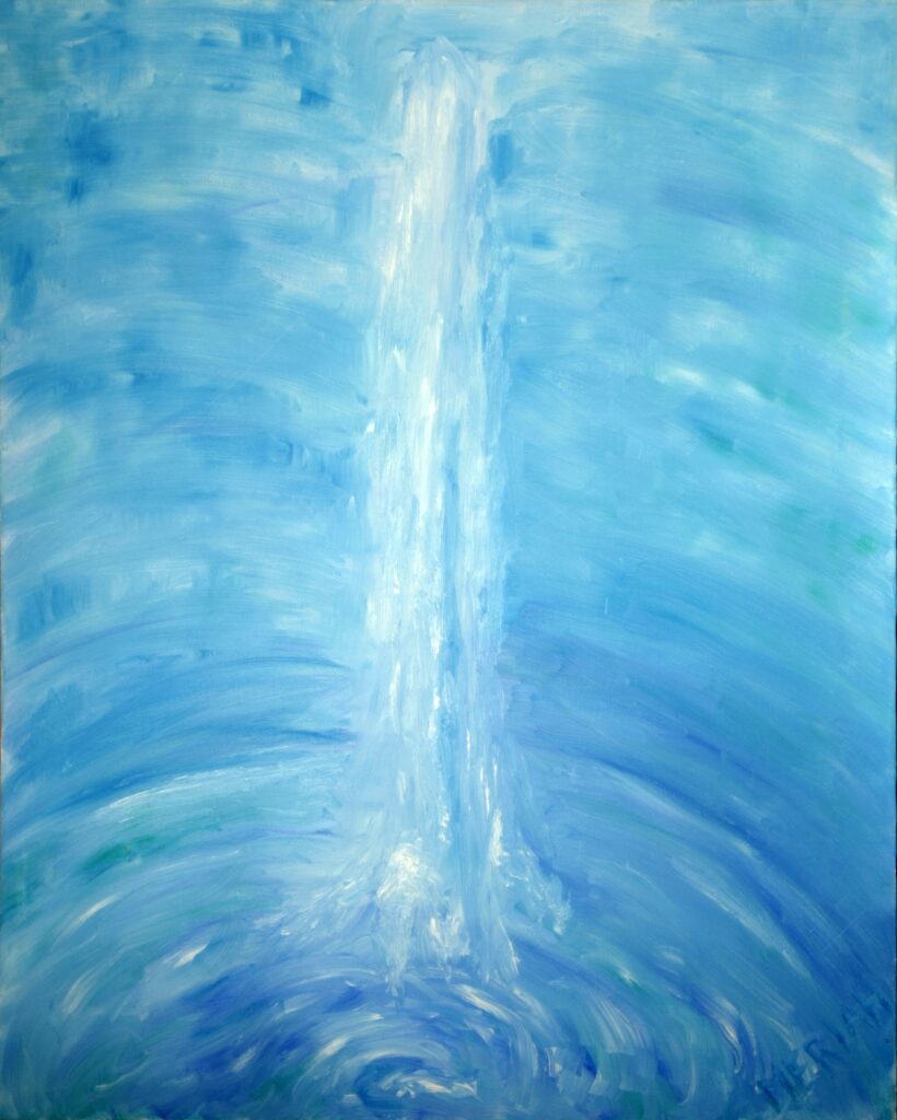 Water Mixable Oil on Canvas 24"x 28"