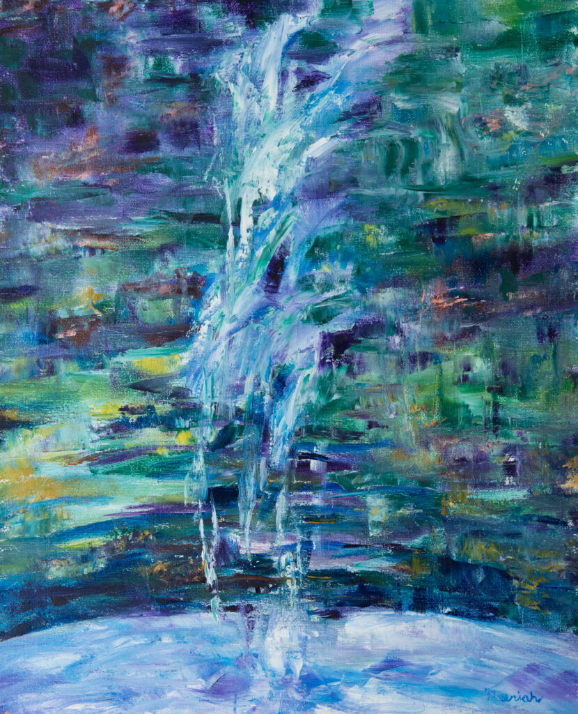 Water Mixable Oil on canvas